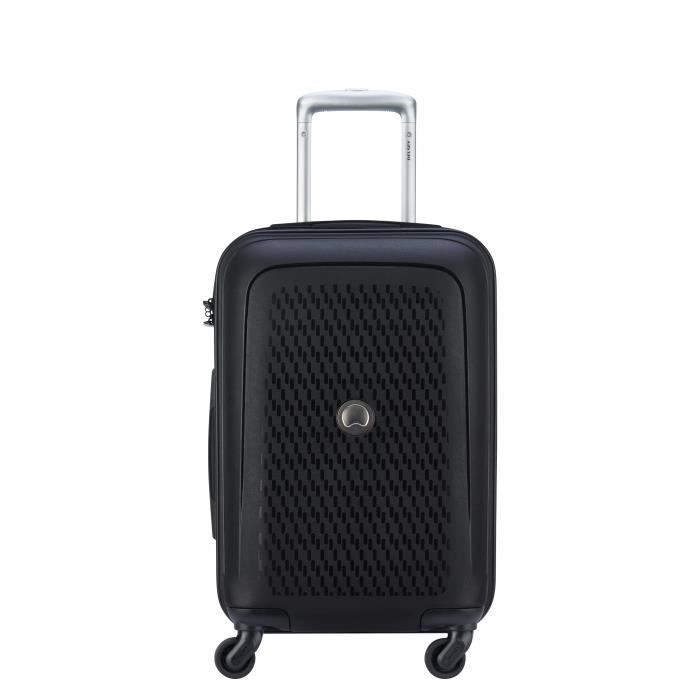 VISA DELSEY - TASMAN Valise Cabine trolley 55cm 4 roues - Noir