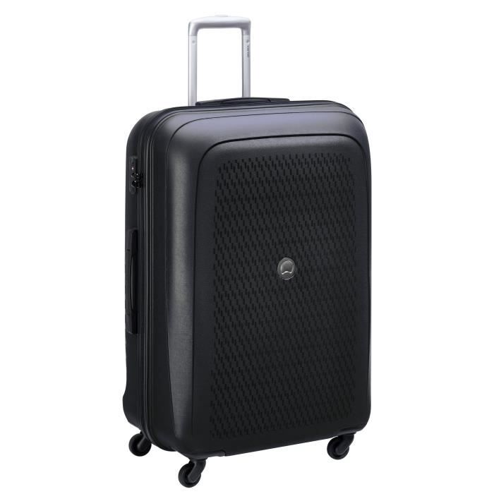 VISA DELSEY - TASMAN Valise trolley 79cm 4 roues - Noir