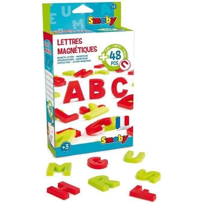 48 Lettres Magnetiques Majuscules
