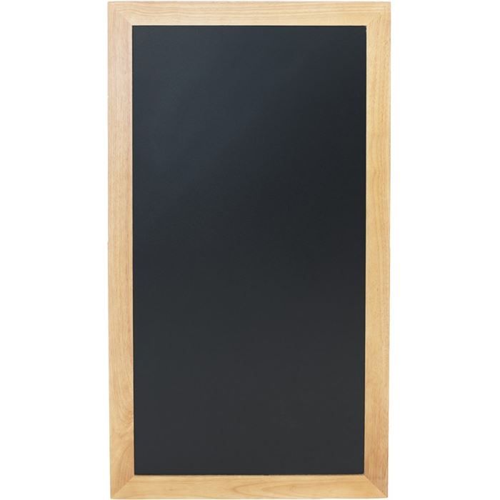 Ardoise longue à fixer, 100 x 56 cm Teck
