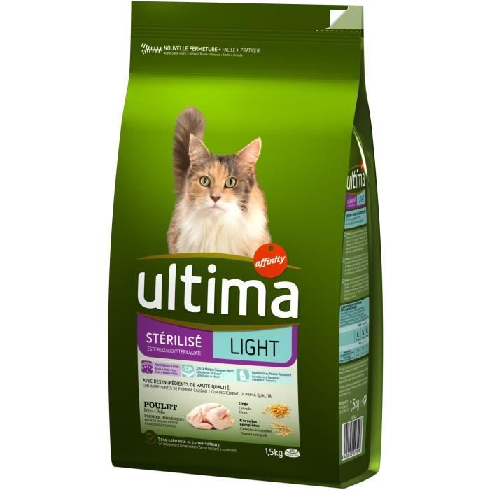 ULTIMA STERILISE LIGHT - croquettes - Pour chien - 1.5KG