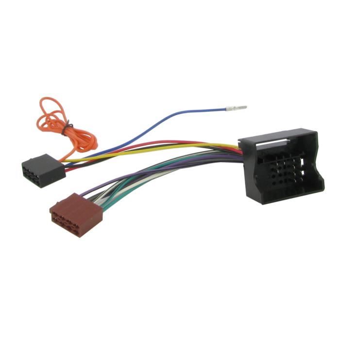 CONNECTIQUE FAISCEAU CABLE ISO PEUGEOT 207 307 407 607 807 ... wiring harness mes 