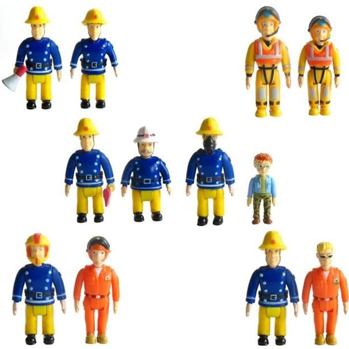 SAM LE POMPIER Pack 2 Figurines Achat / Vente figurine