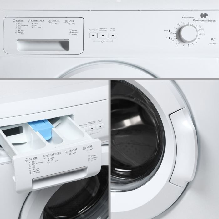 LAVE-LINGE CONTINENTAL EDISON LL5100