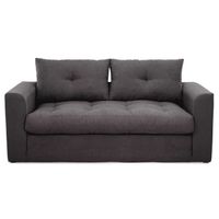 CANAPÉ - SOFA - DIVAN JEFF Canapé droit convertible deplimousse 3 places CANAPÉ - SOFA - DIVAN JEFF Canapé droit convertible deplimousse 3 places