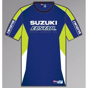 T-Shirt Femme Officiel Suzuki MotoGP Équipe Buildbase - Neuf Avec Étiquettes - Taille S M L XL