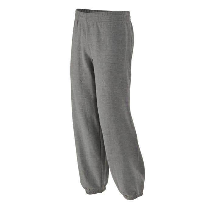 SOFTWR Pantalon Uni Gratt - Homme - Gris chiné