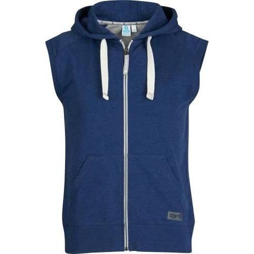 SOFTWR Sweatshirt Uni - Homme - Bleu marine
