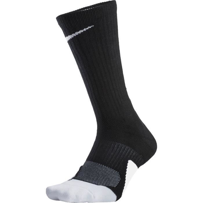 NIKE Chaussettes de Basket-ball Elite Crew 17 - Homme - Noir