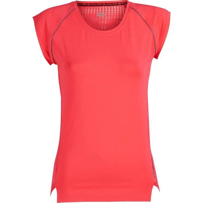 ATHLI-TECH T-shirt de running Eden - Femme - Rose