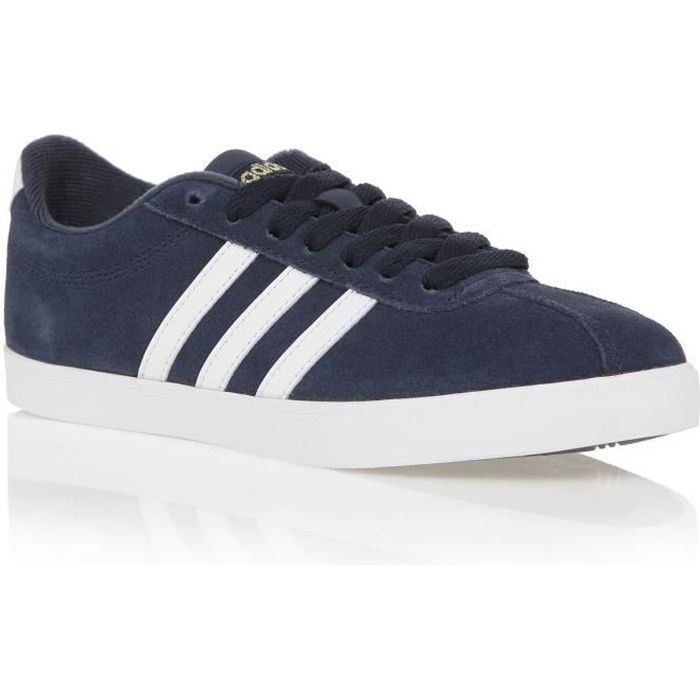ADIDAS Basket Neo Courtset - Femme - Bleu marine