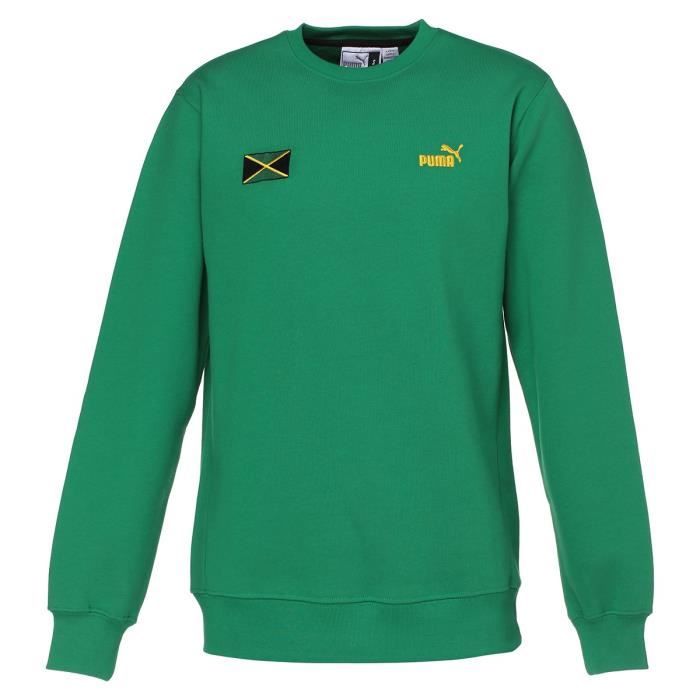 PUMA Sweatshirt Jamaica Homme - Vert