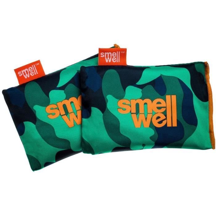 SmellWell Active - Camo Green - pochons désodorisants 3-en-1