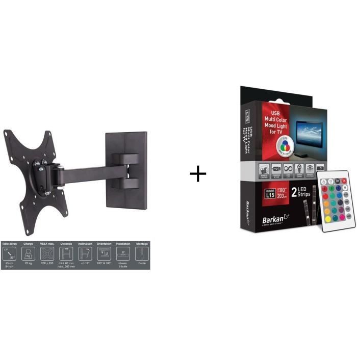 INOTEK WMB 101 Support TV + BARKAN L15 LED Pour TV
