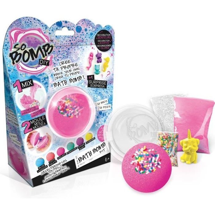 CANAL TOYS Kit créa bombes de bain