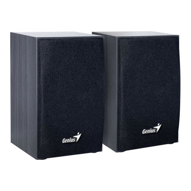 GENIUS Haut parleurs HP SP HF 160 - USB - 4 Watts - Noir - PC / Mac / Smartphone / Tablette / Lecteur MP3 et CD