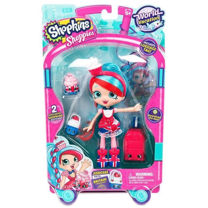 SHOPKINS WORLD Poupée Jessicake