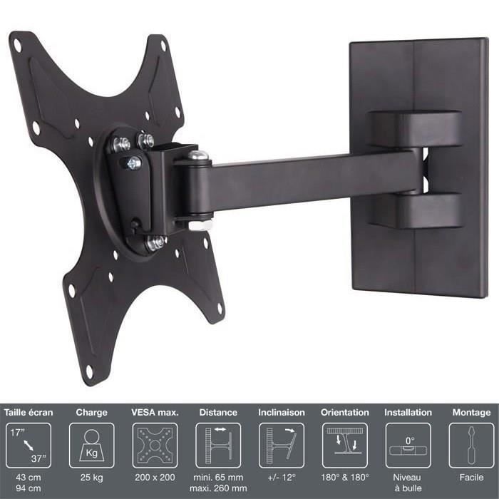 INOTEK WMB101 Support TV mural 17'' à 37''