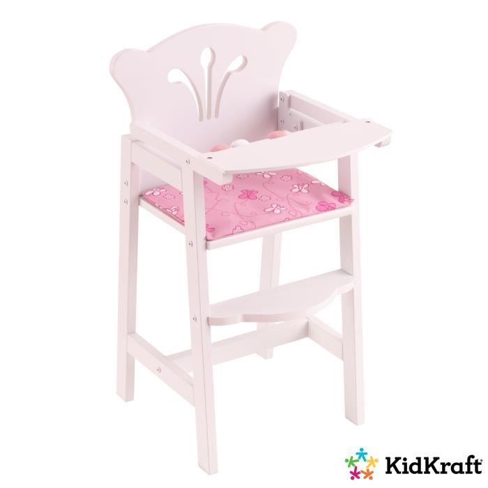 KIDKRAFT - Chaise haute pour poupées Lil' Doll