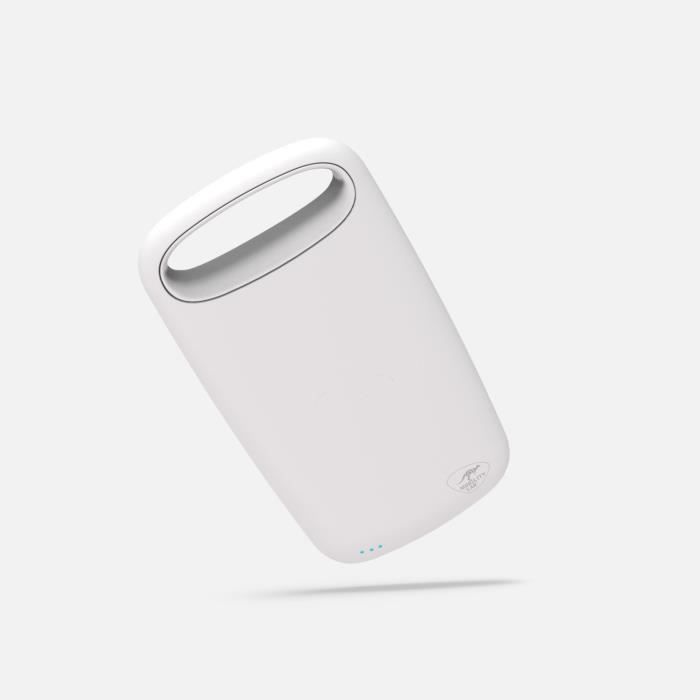 ML Batterie externe-Pebble 4000 mAh - Blanc