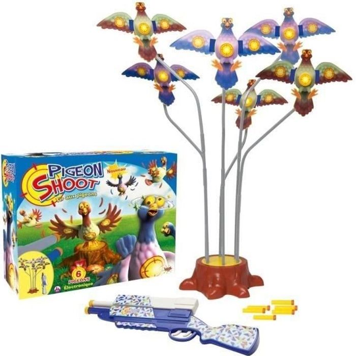 SPLASH TOYS Jeu de Tir Shoot 6 Pigeons