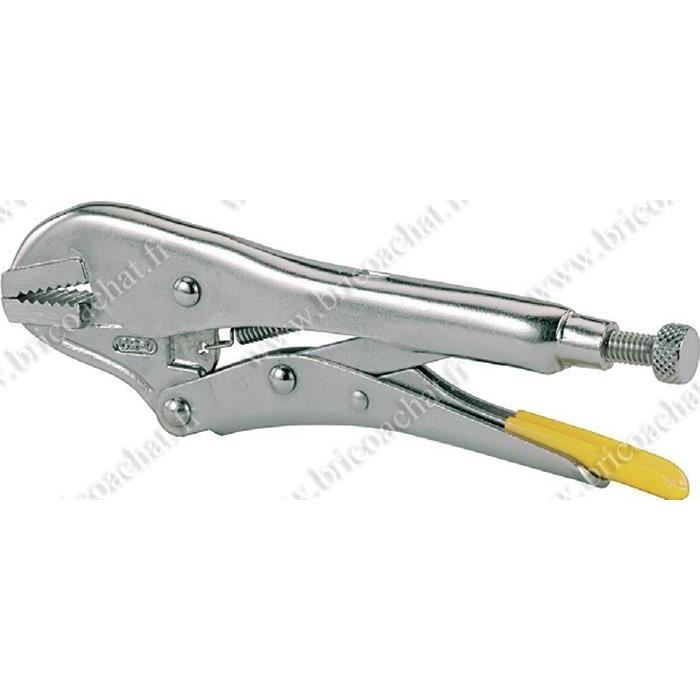 STANLEY Pince Etau Becs Plats - 190 mm