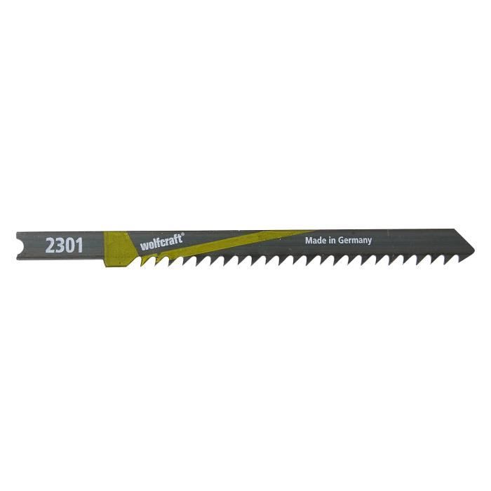 WOLFCRAFT Lot de 2 Lames de scie sabre B&D HCS - 7,5 cm