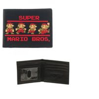 PORTEFEUILLE Portefeuille Porte-Carte Nintendo Rétro 8Bits Supe PORTEFEUILLE Portefeuille Porte-Carte Nintendo Rétro 8Bits Supe