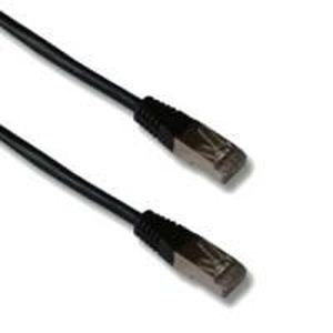 Cordon Patch CAT6 FTP 1m Noir