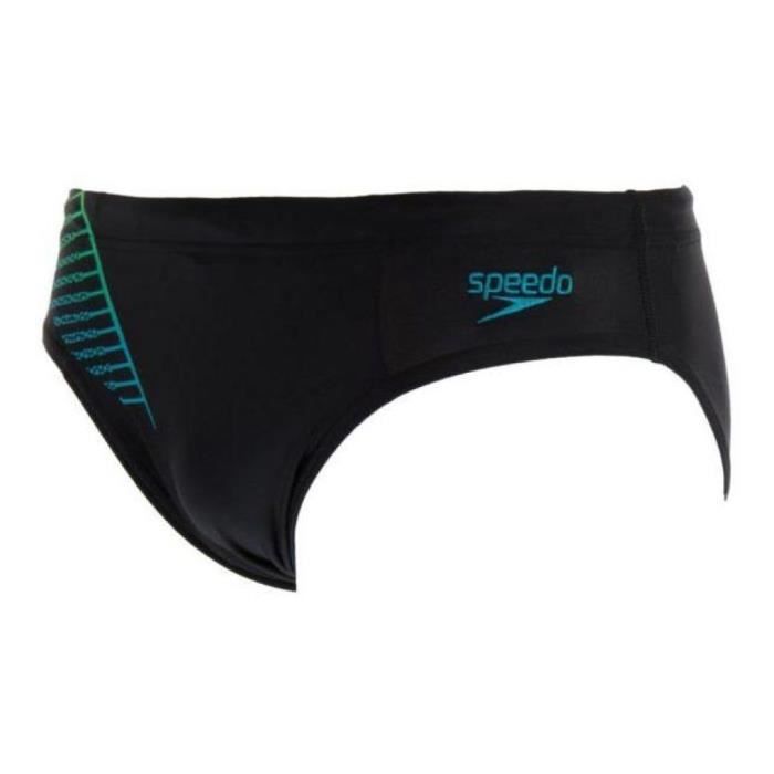 SPEEDO Boxer homme placement - Noir / vert