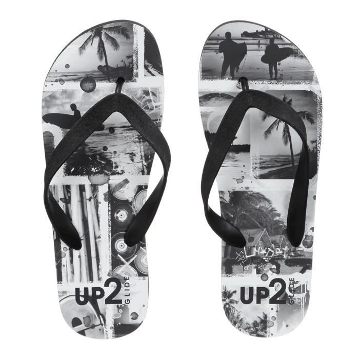 UP2GLIDE Sandales Beach - Homme - Noir