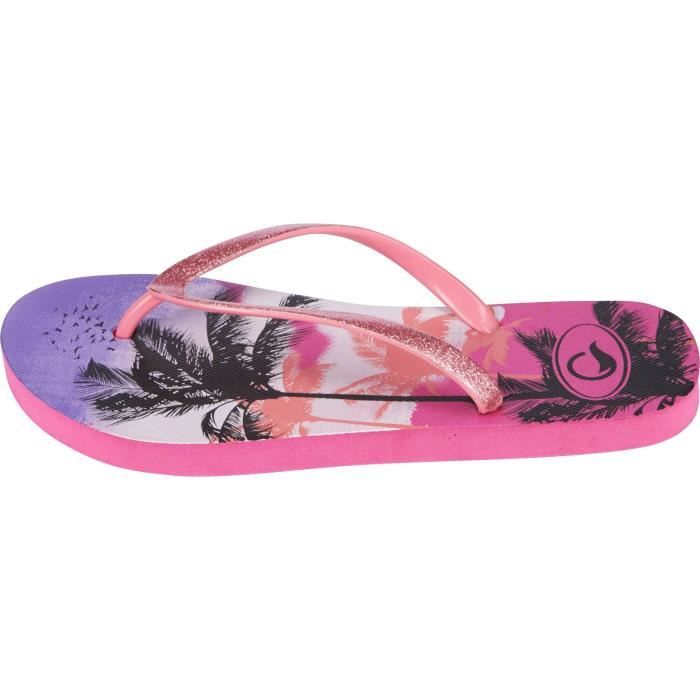 UP2GLIDE Sandales Palmier - Enfant fille - Rose