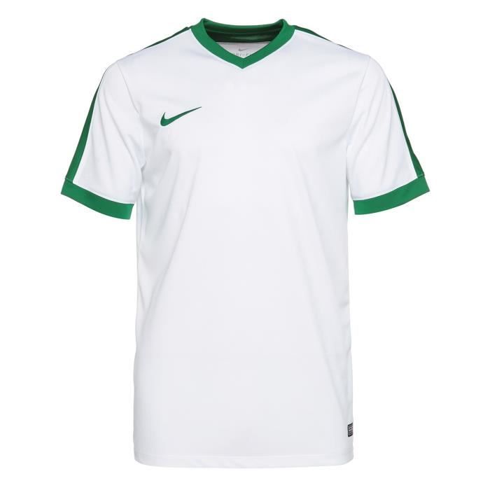 NIKE T-shirt Unisexe Striker IV - Blanc et vert