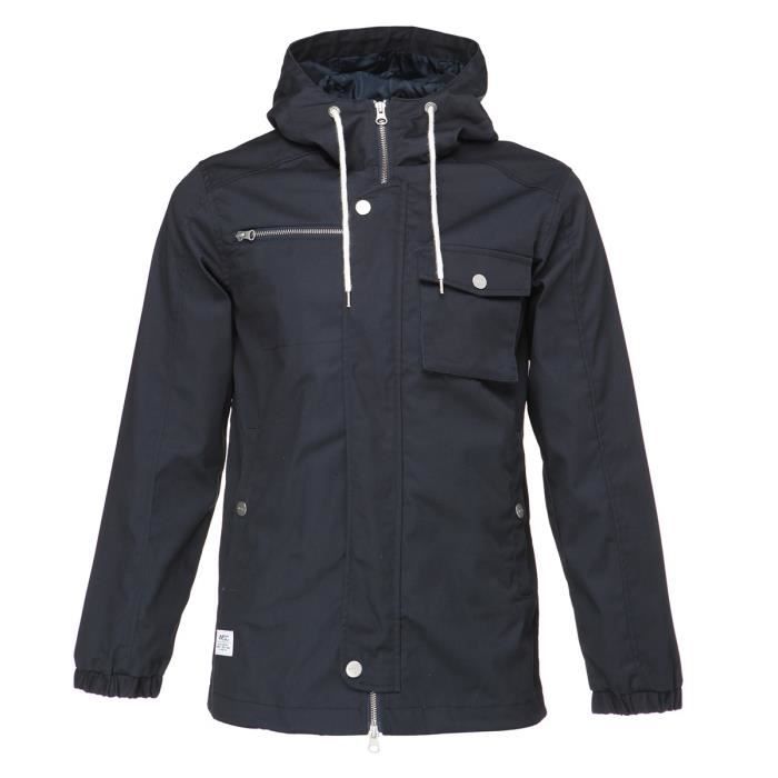 WESC Veste Hooded the field - Homme - Bleu