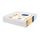 CANDIDE Matelas Pliant 2 Parties Ecru - 60x120 cm