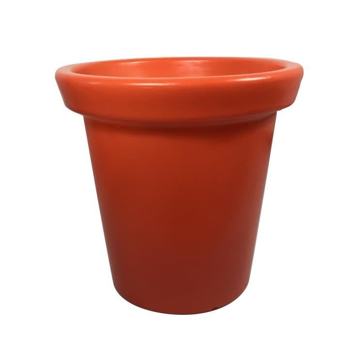 Pot de fleurs Delight - 75 L - Orange