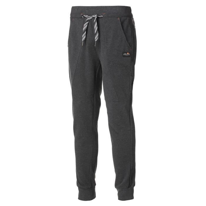 ELLESSE Pantalon Davis Piq - Homme - Gris anthracite chiné
