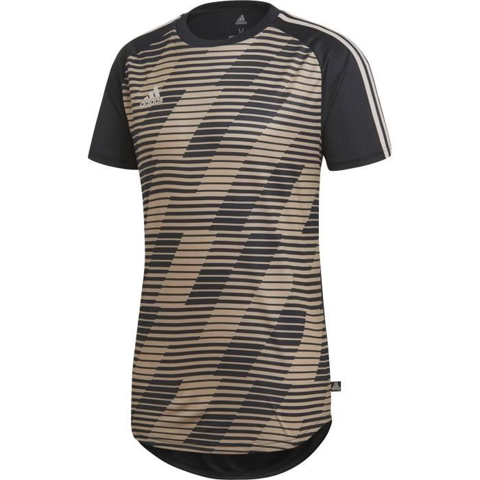 ADIDAS Maillot de football Tonga Gra 18 - Mixte - Noir