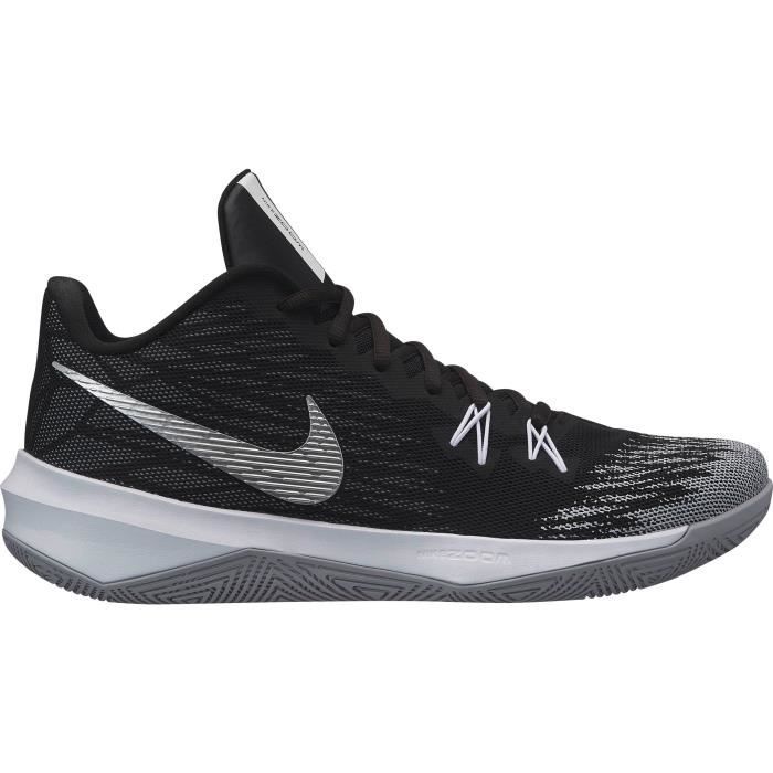 NIKE Chaussures de Basketball Zoom Evidence II - Homme - Noir