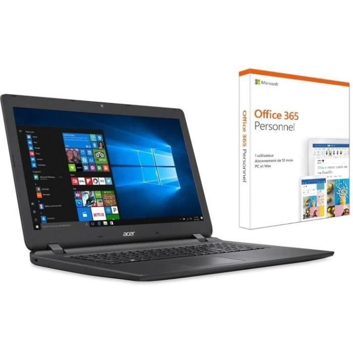 Ordinateur Portable - ACER Aspire ES1-732-C2MR - 17,3\