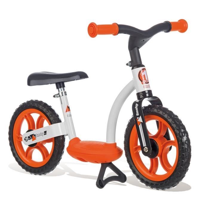 SMOBY Draisienne Confort Roues Silencieuses Orange
