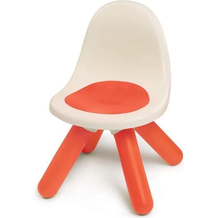 SMOBY - Kid Chaise Intérieure / Extérieure Rouge
