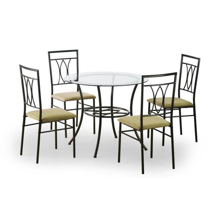 Ronde Ensemble 4 Une Table De Chaises Et PZiuXk