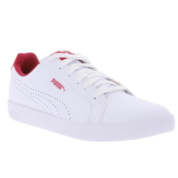 puma smash blanche puma smash blanche