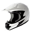 TYTAN ROAD Casque cross force blanc