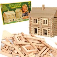 ASSEMBLAGE CONSTRUCTION Jeu de construction chalet en bois VARIO 209 PCS ASSEMBLAGE CONSTRUCTION Jeu de construction chalet en bois VARIO 209 PCS