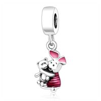 Charm's Charmes Pendentif Disney - Argent 925 Disney "Pigl Charm's Charmes Pendentif Disney - Argent 925 Disney "Pigl