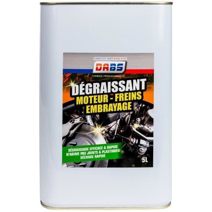 DABS Dégraissant Moteur - Nettoyant Freins - Embrayage 5L