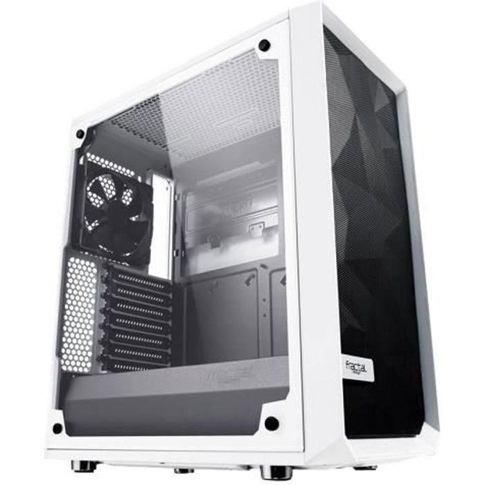Fractal Design Boitier PC Meshify C - Blanc