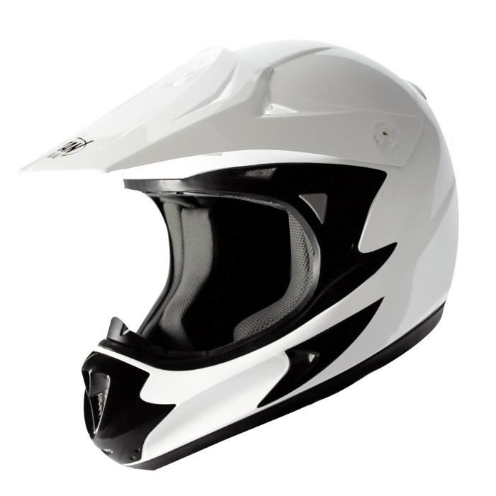 TYTAN ROAD Casque cross force blanc